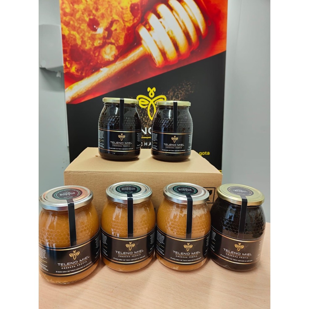 Pack sostenible de 6kg de miel a elegir