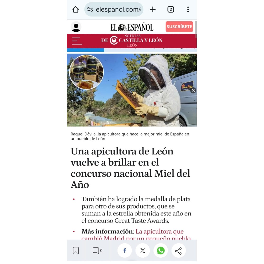 Miel de brezo formato 1kg